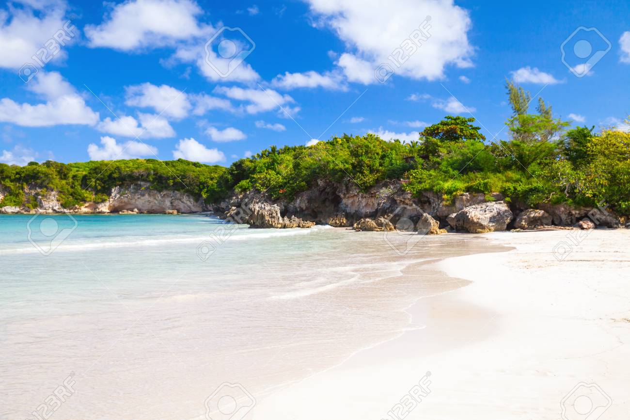 マカオ ビーチ イスパニョーラ島 ドミニカ共和国の人気のある観光リゾート の写真素材 画像素材 Image