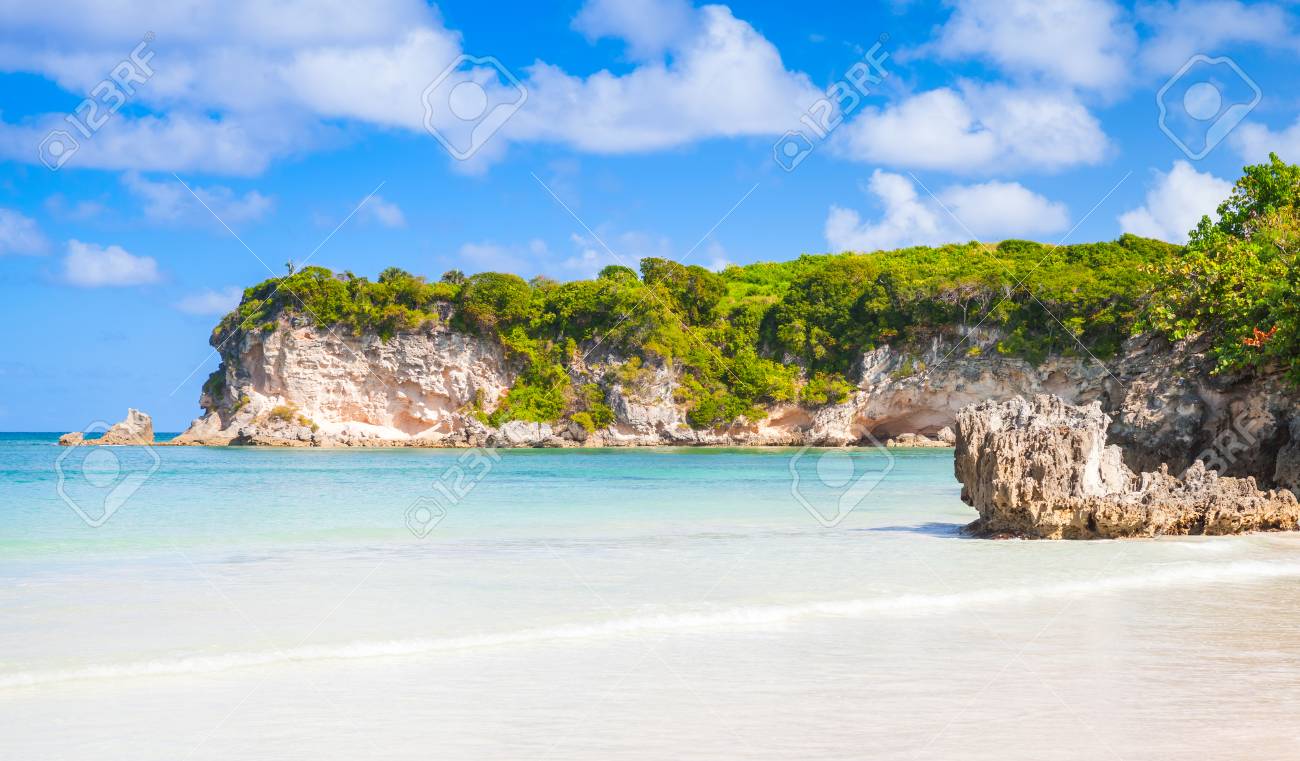 マカオのビーチ風景 イスパニョーラ島 ドミニカ共和国の人気のある観光リゾート の写真素材 画像素材 Image