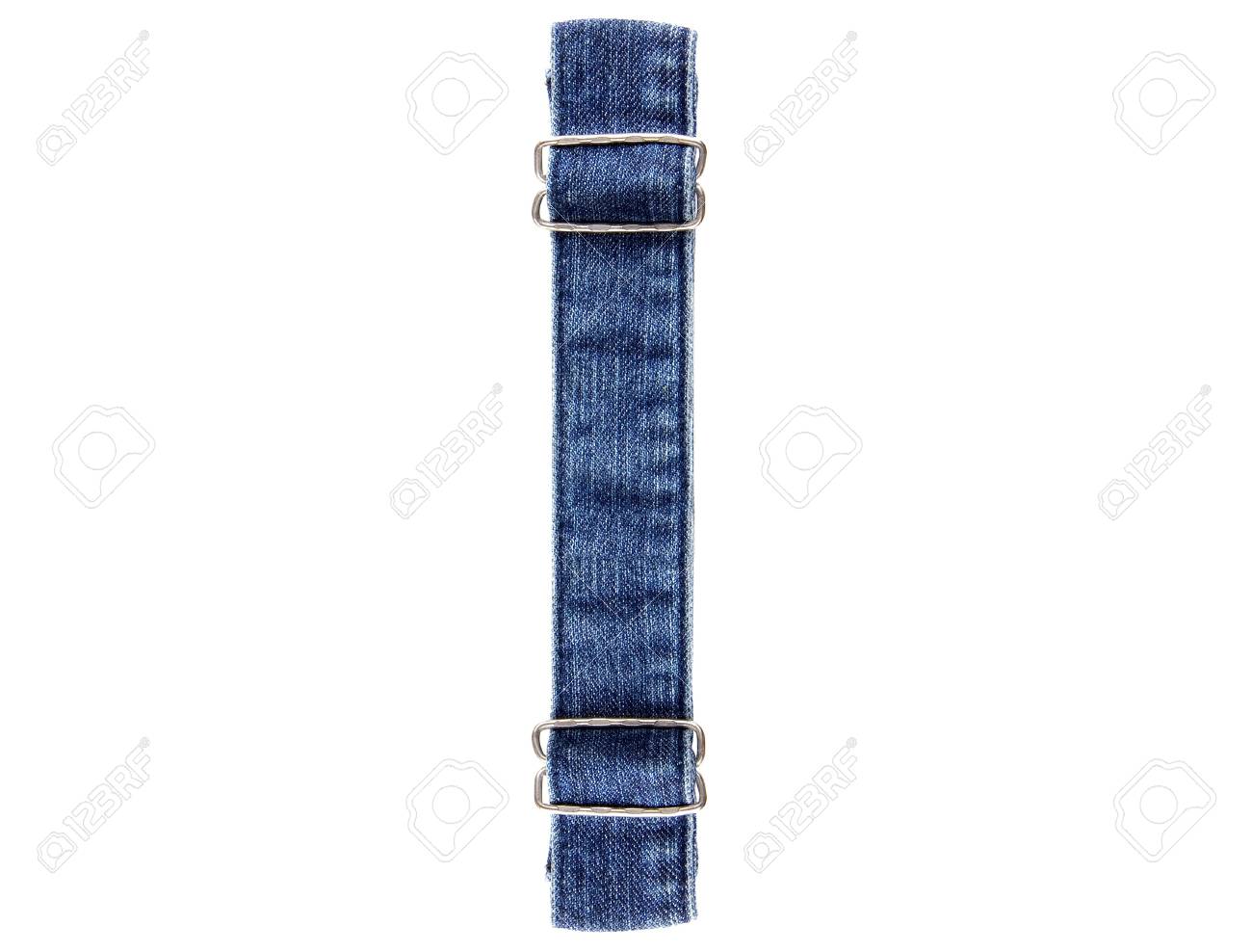 Ceinture Jeans A Partir De L Anglais Americain Alphabet Isole Sur Blanc Lettre I Banque D Images Et Photos Libres De Droits Image 15165216