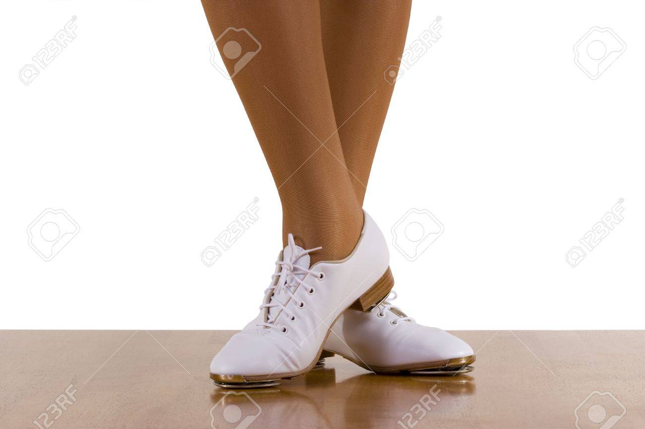 Tap-top/Clog Dancer In Clogging Shoes 