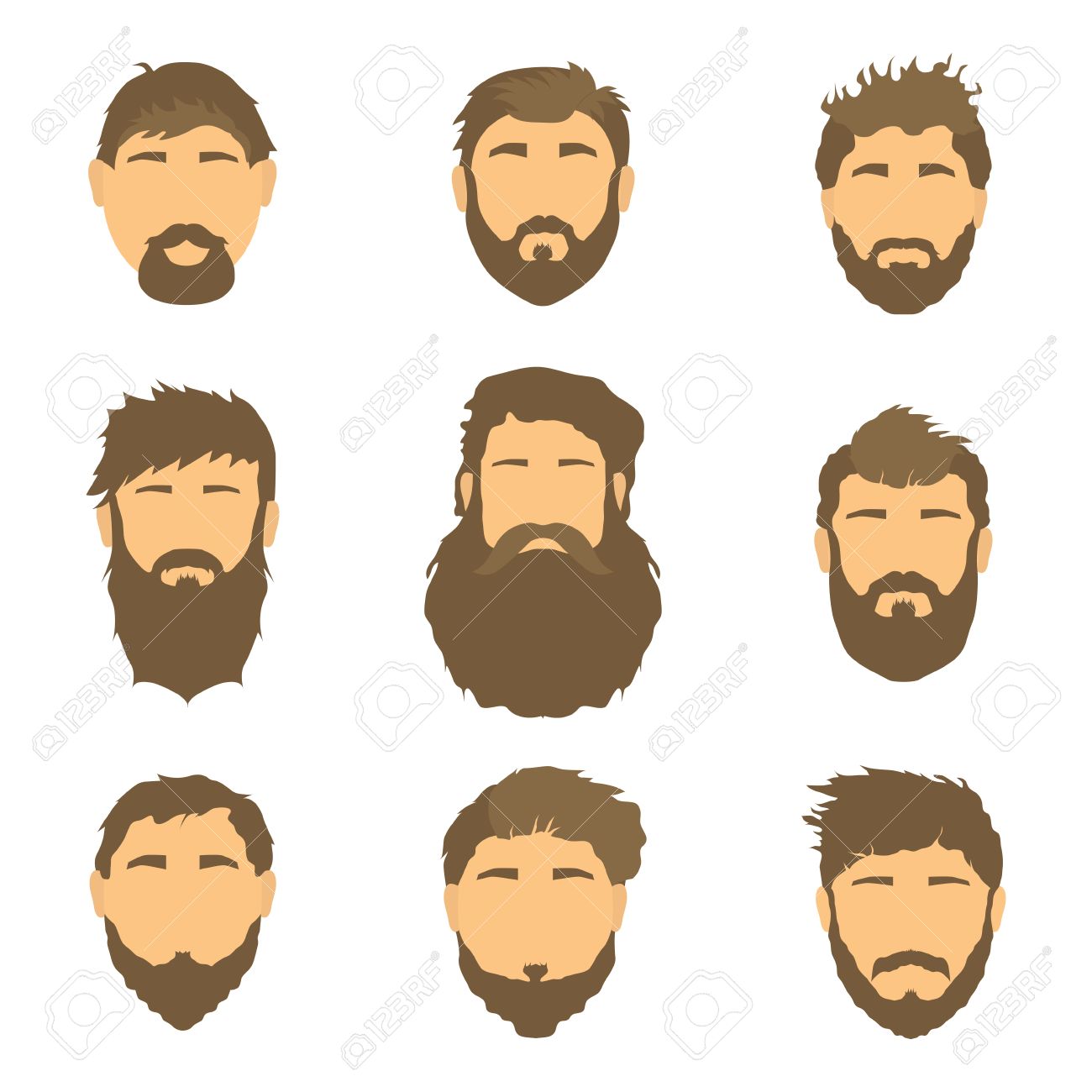 Long Hair Clipart Cartoon  Long Hair Man Cartoon  Free Transparent PNG  Clipart Images Download