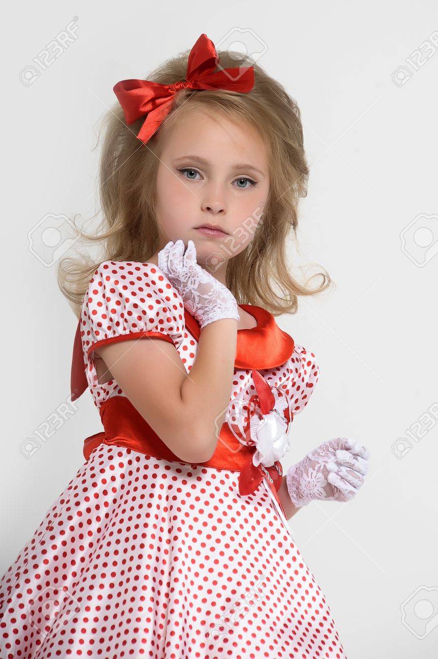 Années 50 Robe Vintage Fillette Robe Annie 50 Fille Robe Enfant