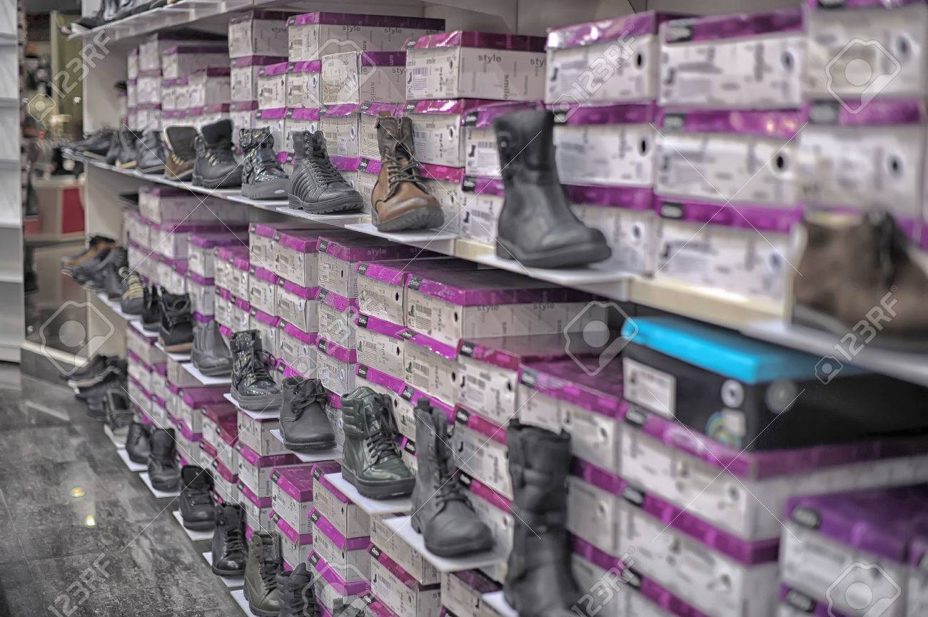 supermarket of shoes