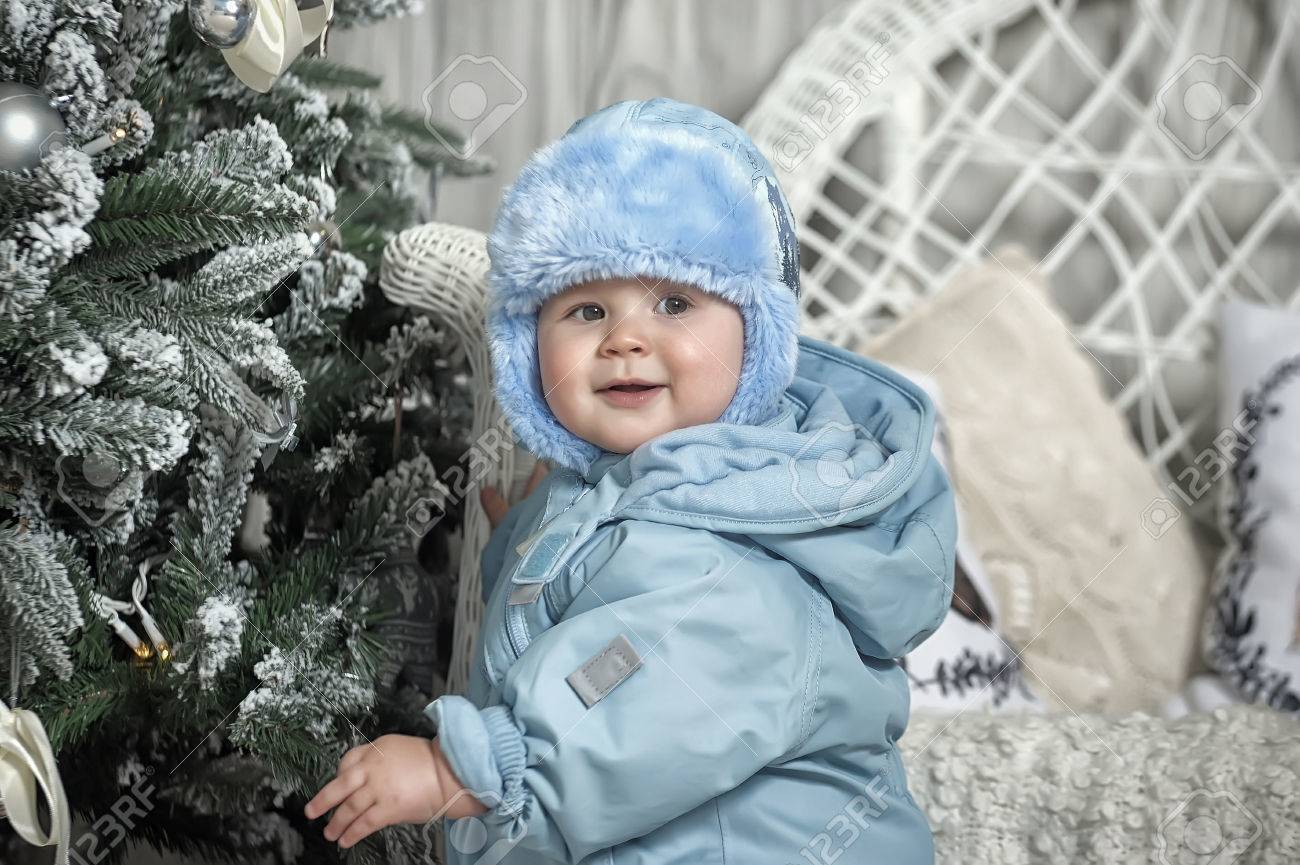baby blue winter hat