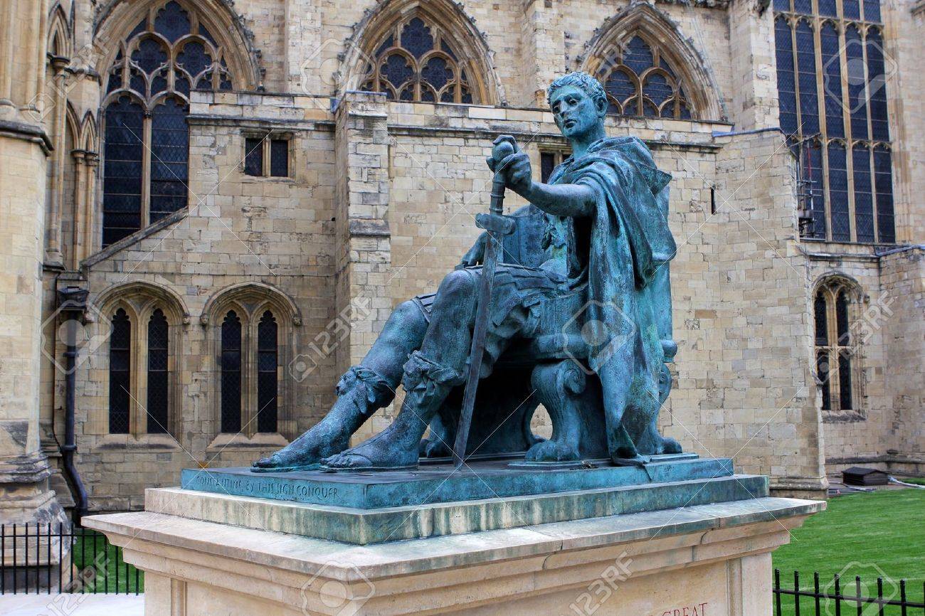 像 ローマ皇帝コンスタンティヌス大帝のヨーク イングランド の写真素材 画像素材 Image