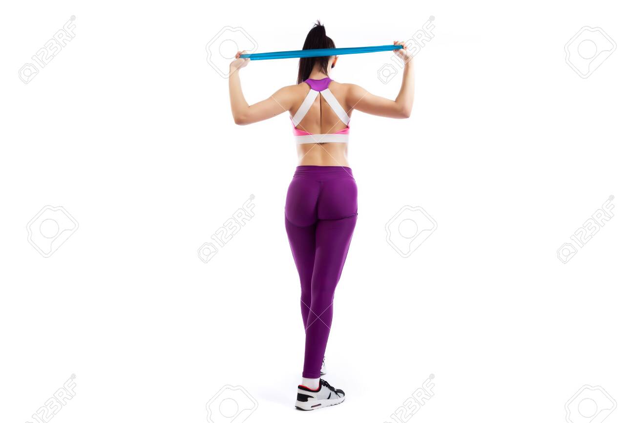 purple gym leggings
