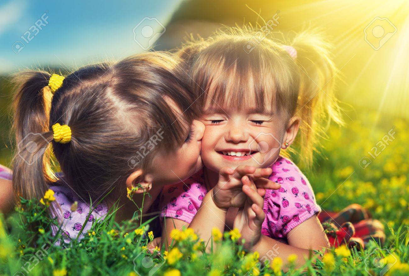 Image result for two sisters forehead kissing images