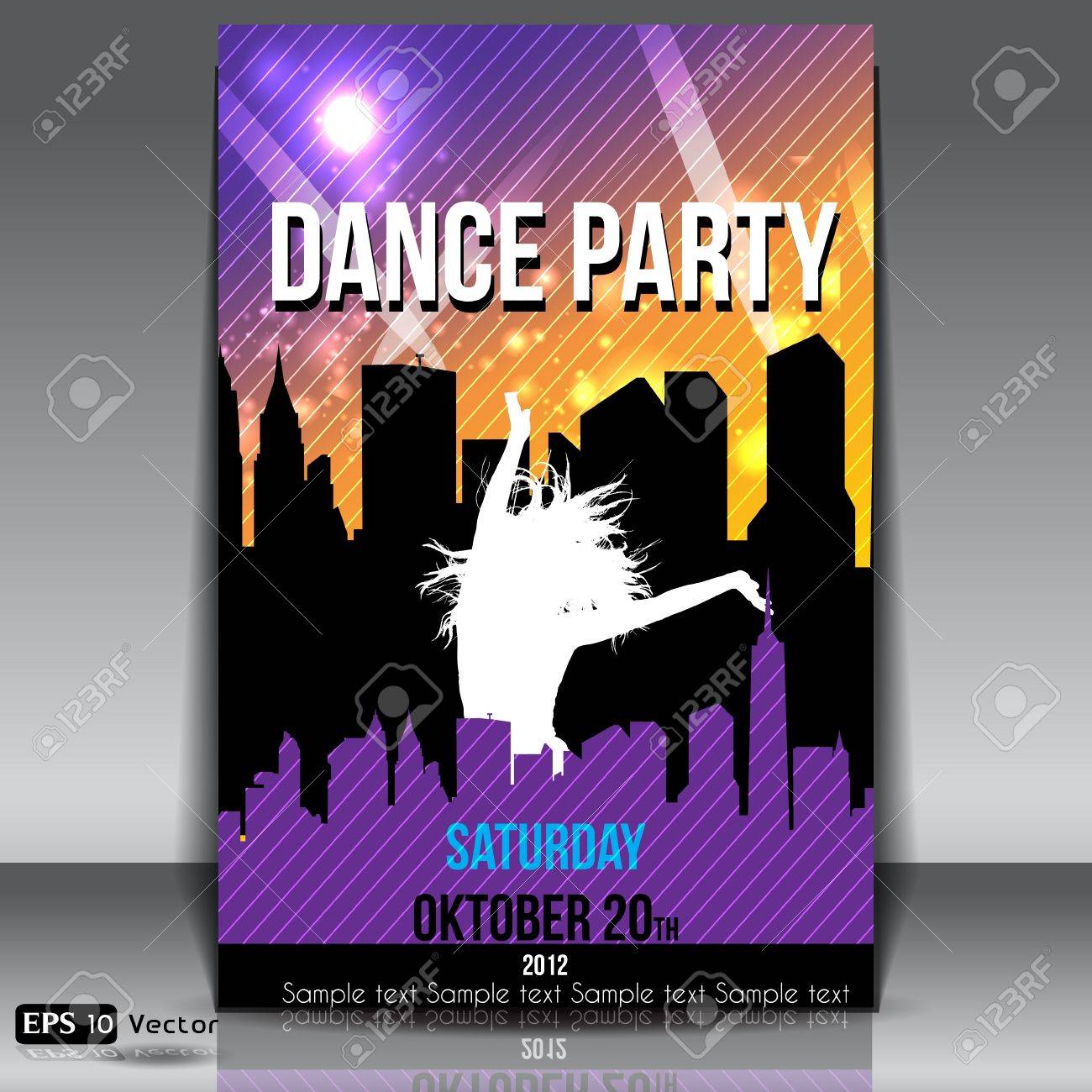 dance party flyers