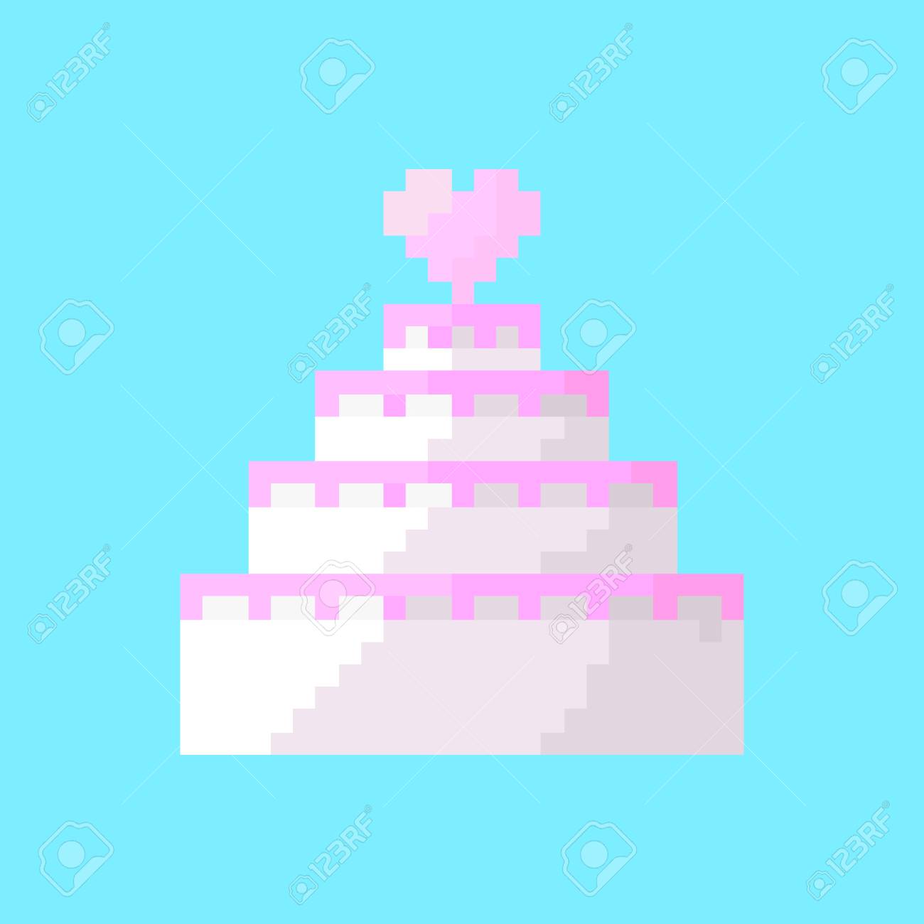 Gateau De Mariage Pixel Illustration Vectorielle Clip Art Libres De Droits Vecteurs Et Illustration Image Gateau De Mariage Pixel Illustration Vectorielle Clip Art Libres De Droits Vecteurs Et Illustration Image