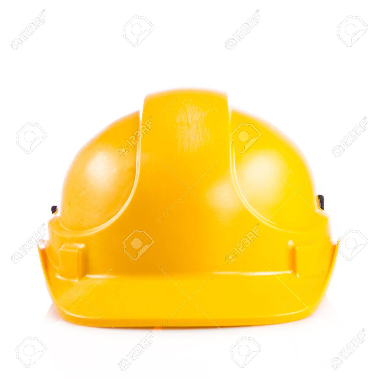 yellow safety hat