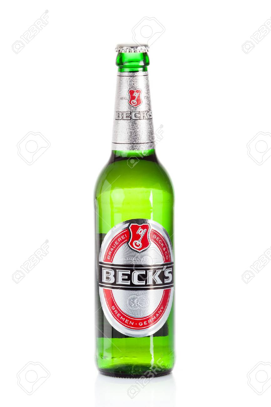 Dusseldorf Germany April 21 2016 Becks Beer Isolated On Stock Photo Picture And Royalty Free Image Image 56843855