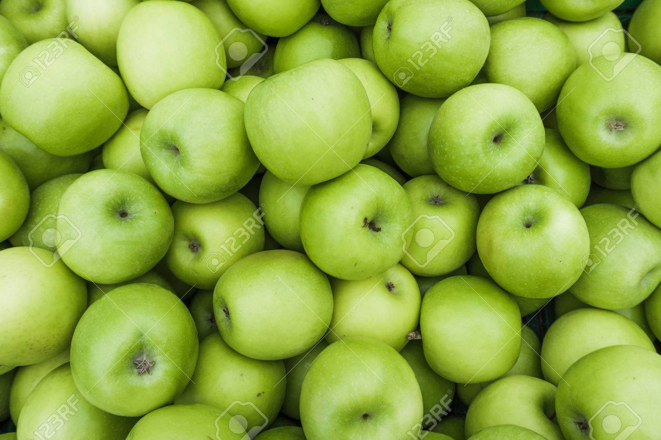 Green Apple Background Stock Photo Picture And Royalty Free Image Image 56856578