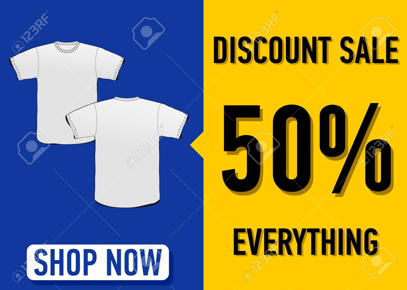 t shirt sale template