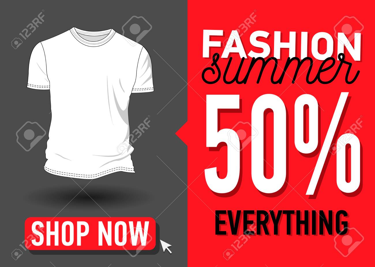t shirt sale template