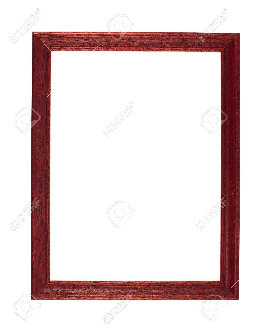 Red picture frame a4 best sale