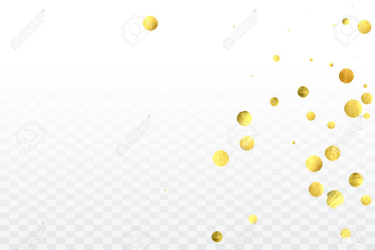 gold confetti celebration birthday party invitation background