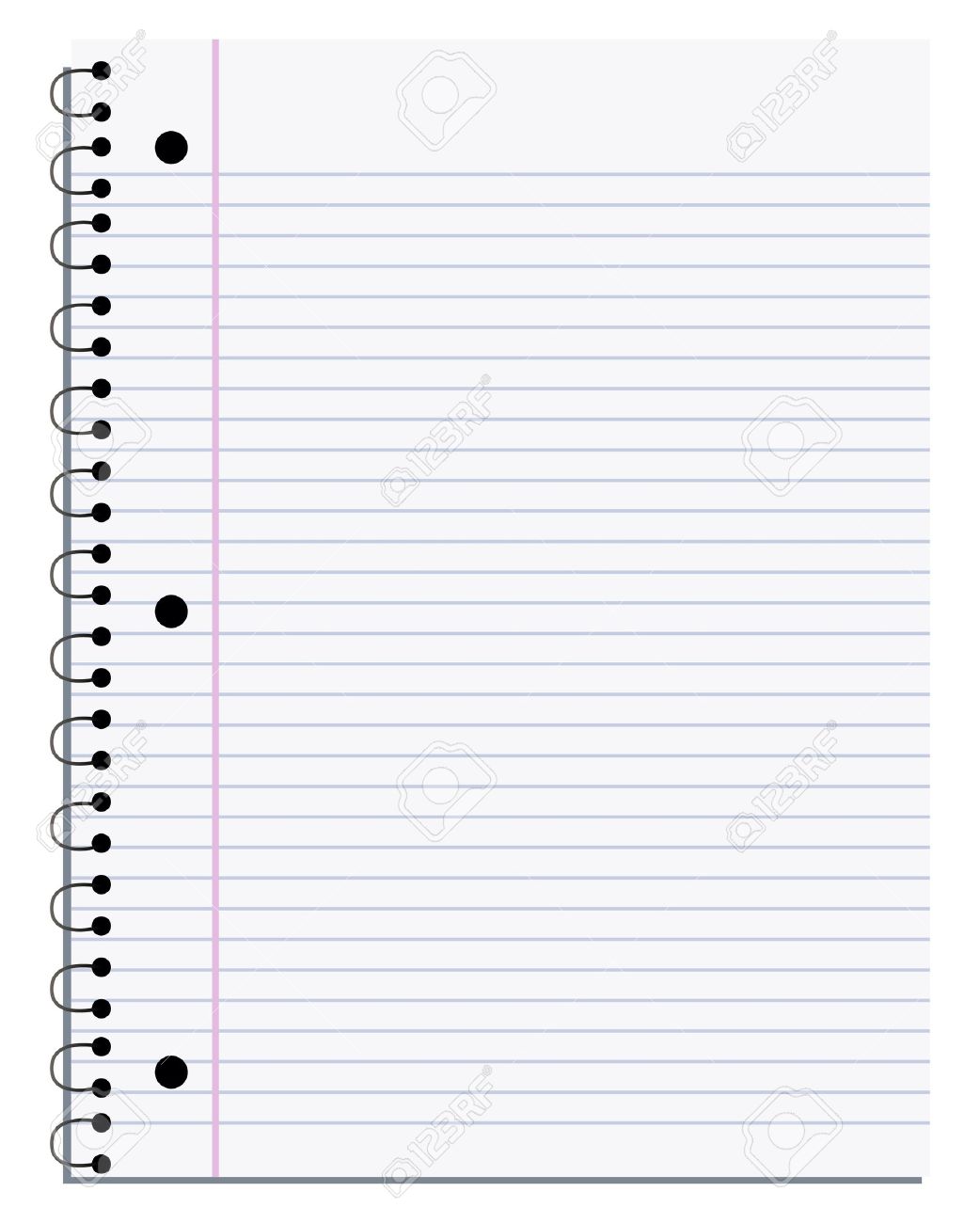illustration of a blank