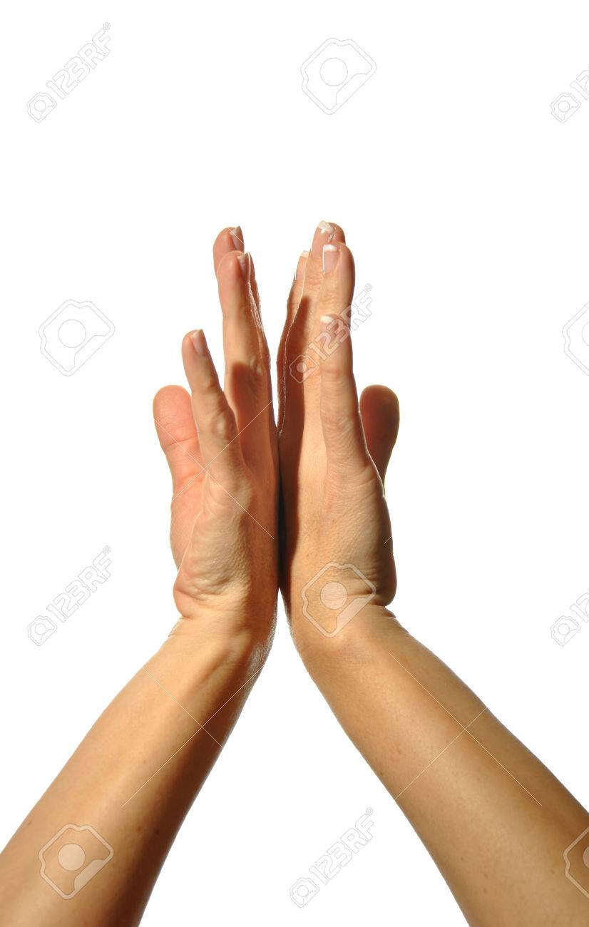 mudra hands poses on white background stock photo picture and