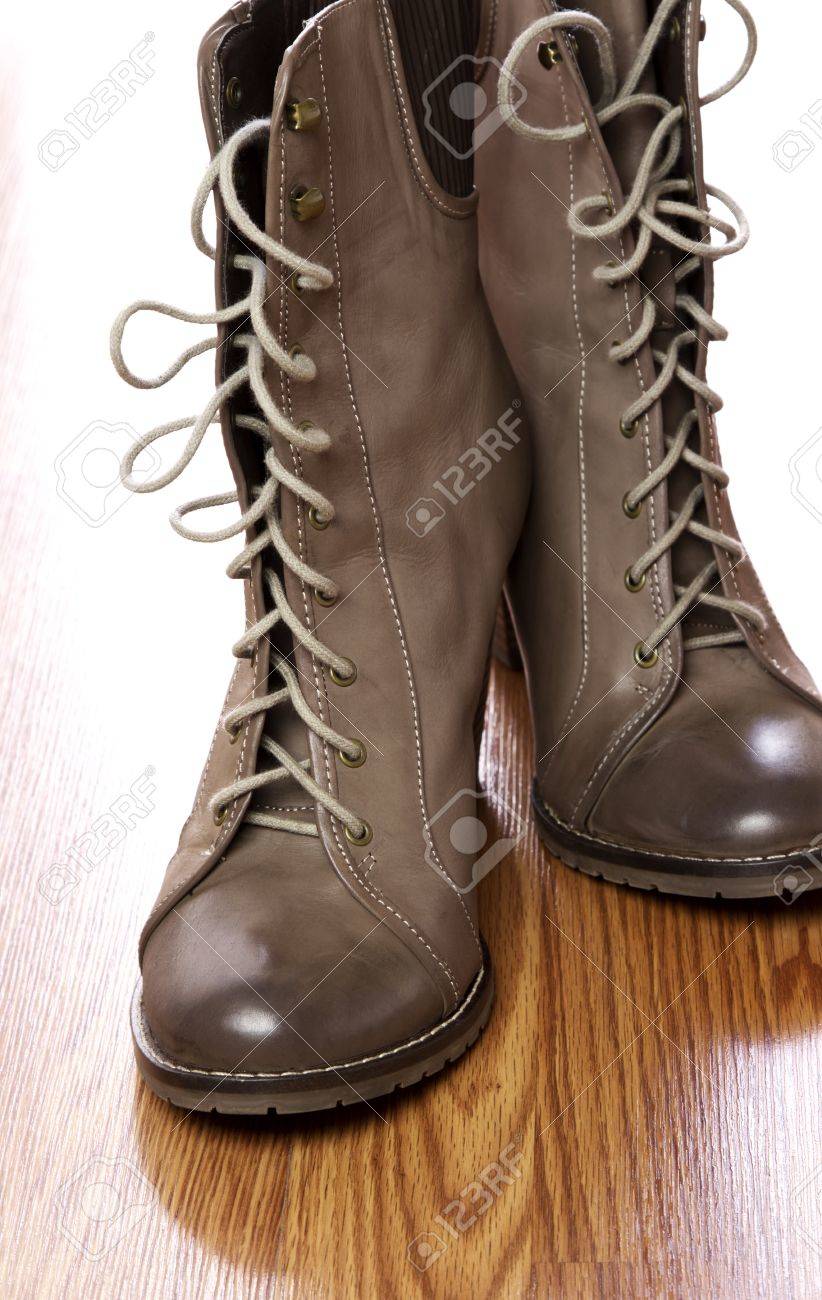 botas de cordones