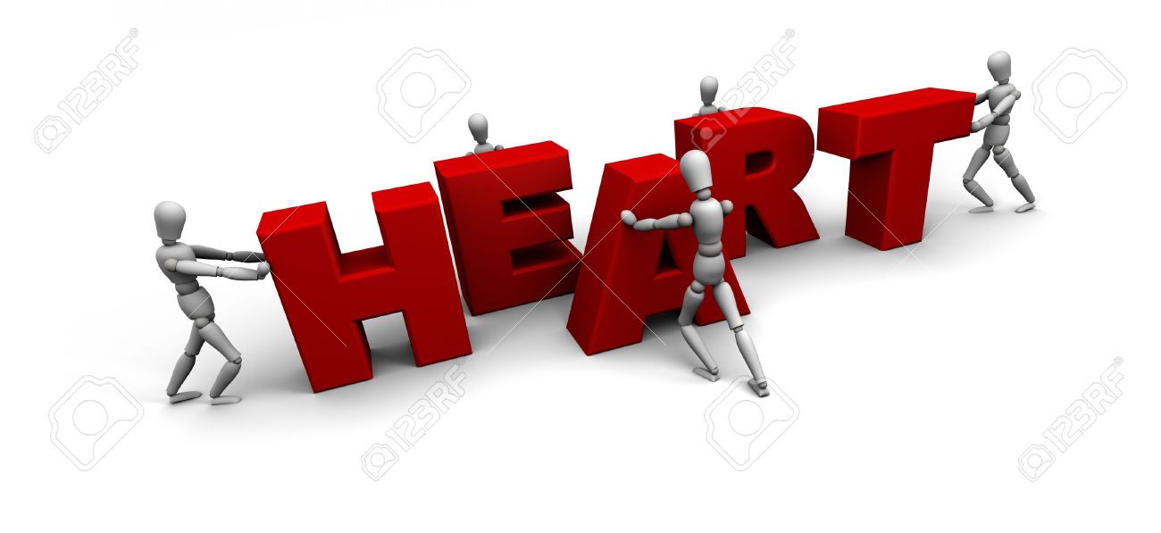 word heart