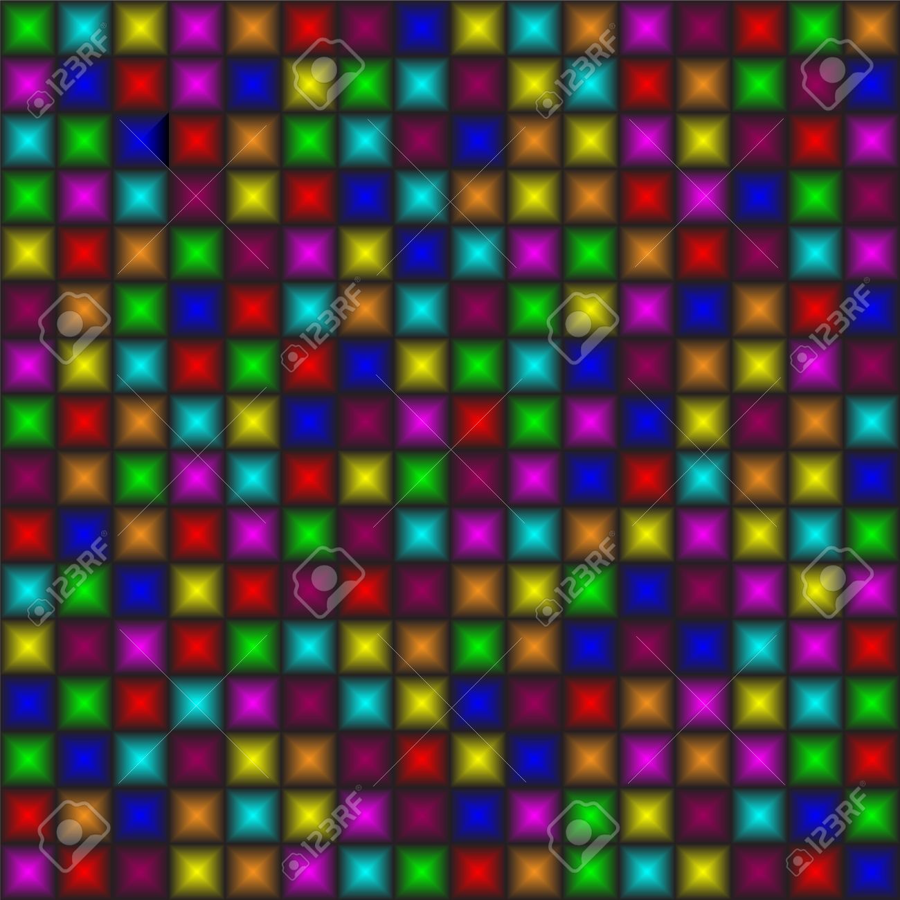 左 右 上下を繰り返すファンキーなカラフルな 80 年代スタイルの壁紙のイラスト素材 ベクタ Image