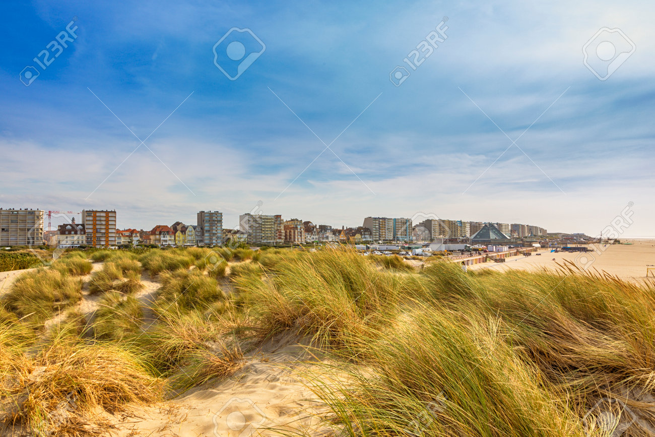 Dunes Beach And Waterfront Of Le Touquet Paris Plage France