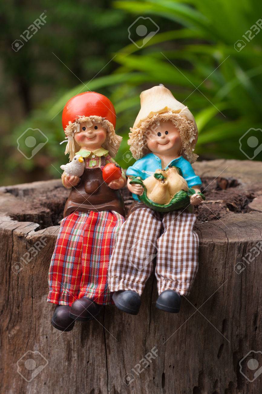 Ceramic Children Dolls
