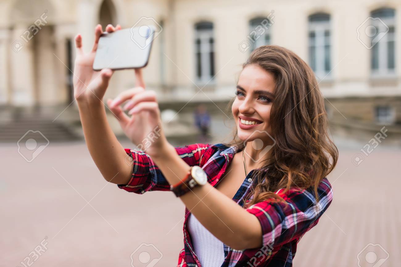 Young School Teen Selfie Young School Teen Selfie