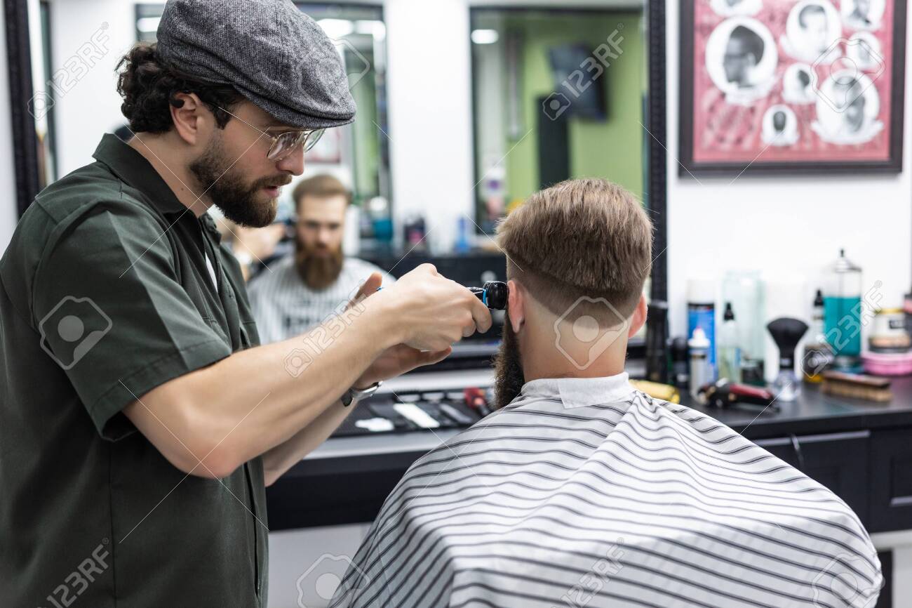 haircut men machine