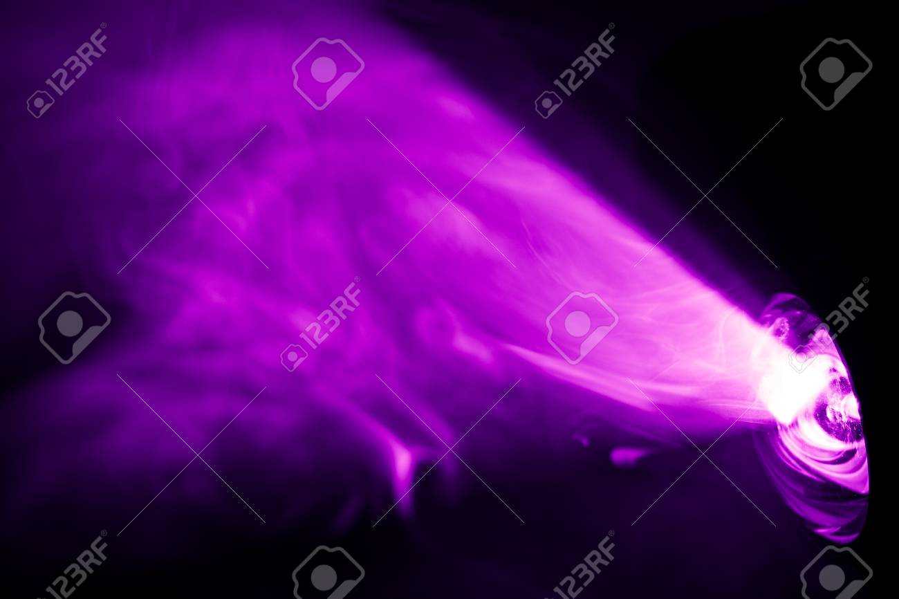 Beautiful Purple Color Wide Lens Projector With Light Beam For Stock Photo Picture And Royalty Free Image Image 106792457