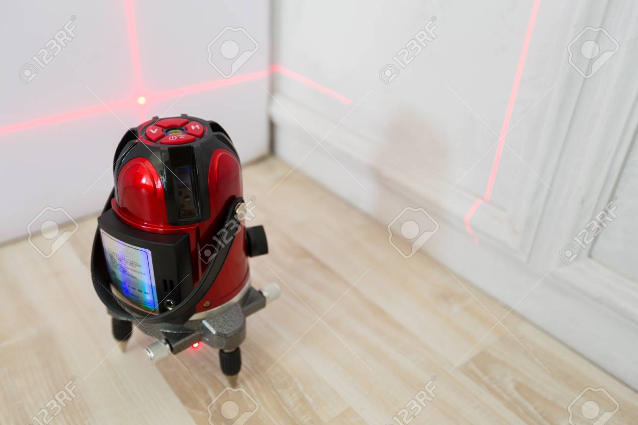 Laser Level Measuring Tool Stock Photo Picture And Royalty Free