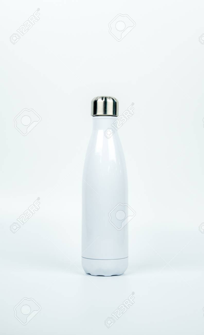 white thermos flask