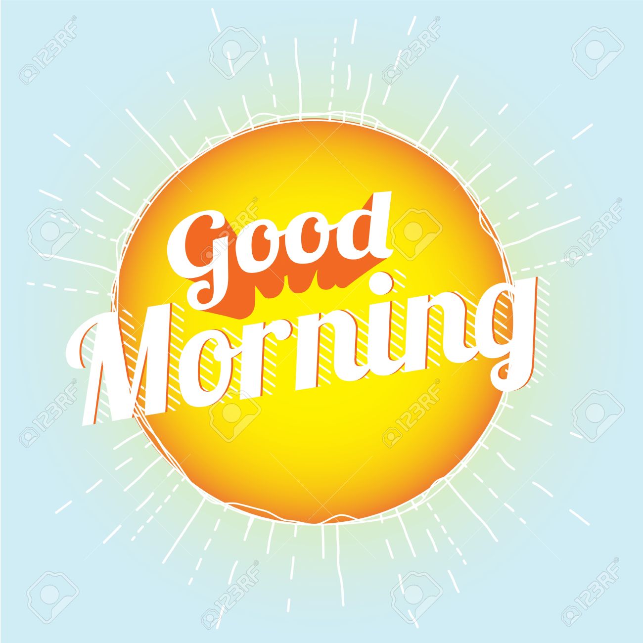Good Morning Royalty Free Cliparts Vectors And Stock Illustration Image