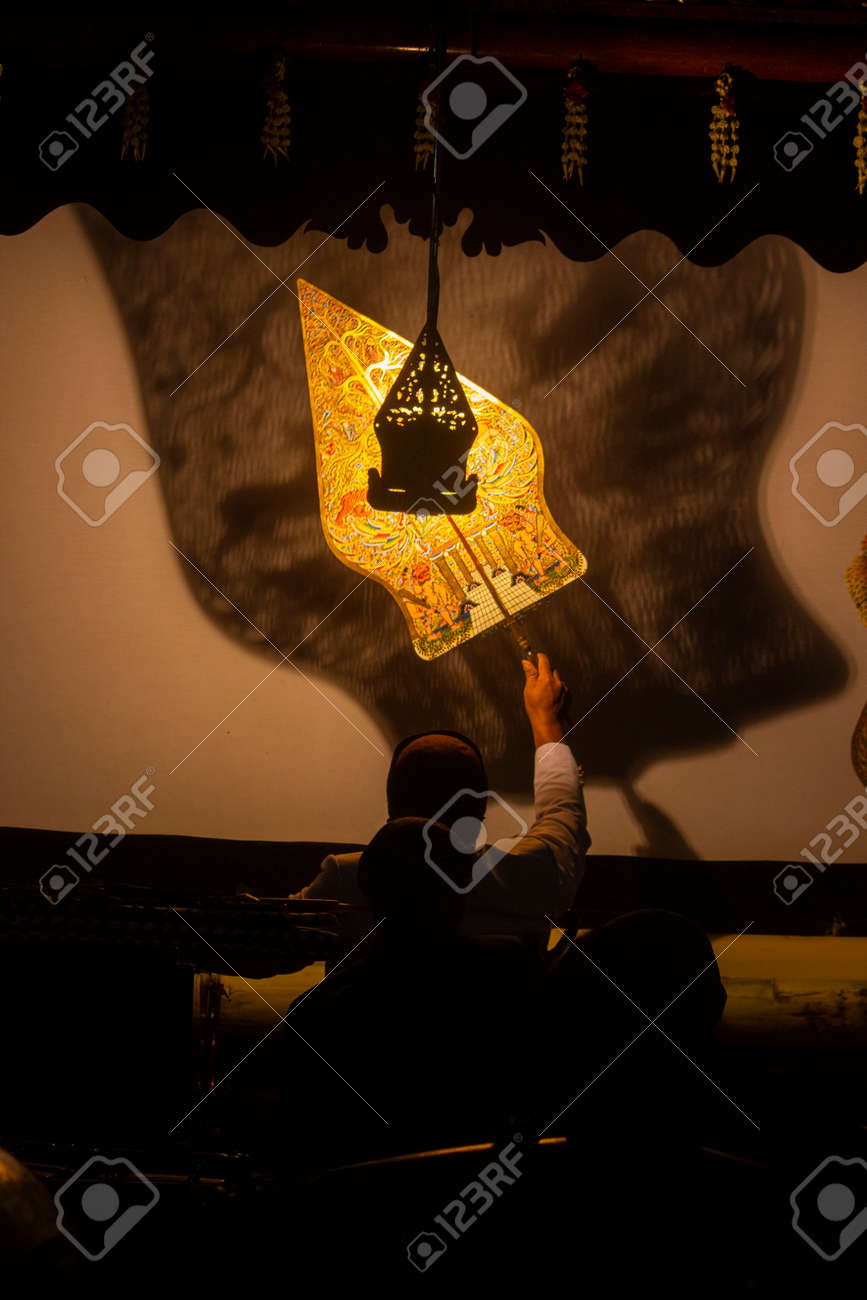 Wayang show(人形劇)