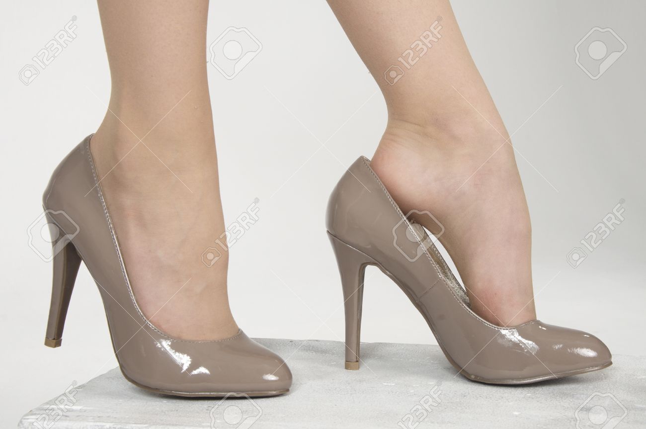 high heels close up