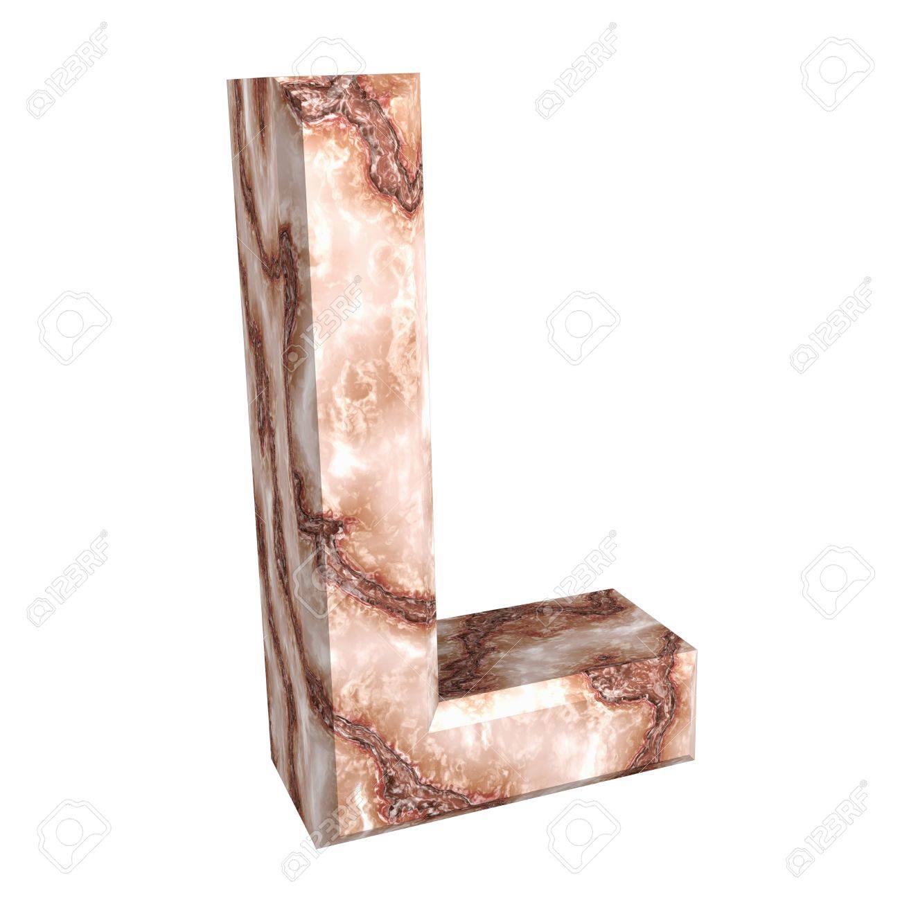 3d letter l in marble stock photo picture and royalty free image 3d letter l
