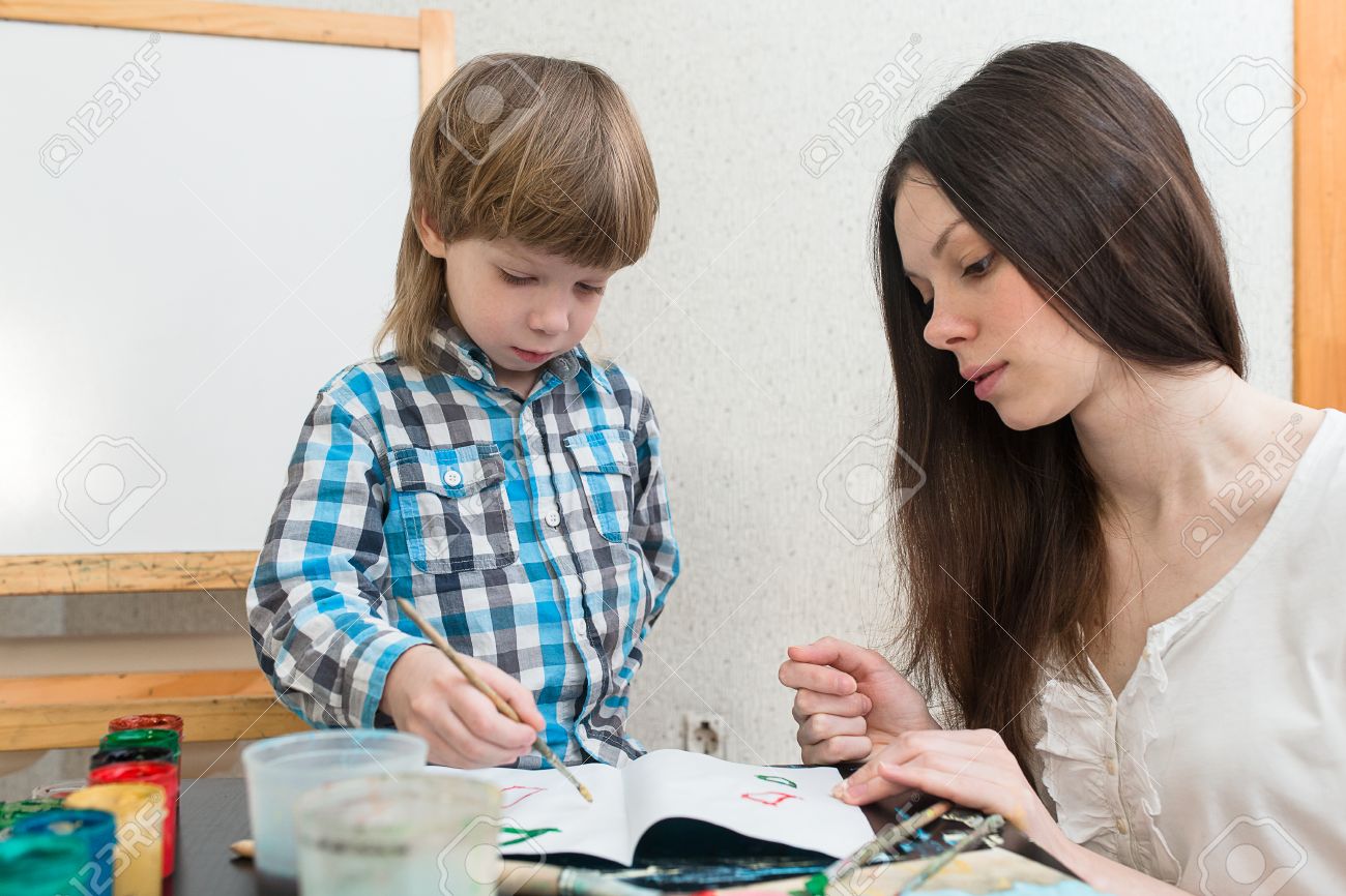 Beautiful Mom Taech Son