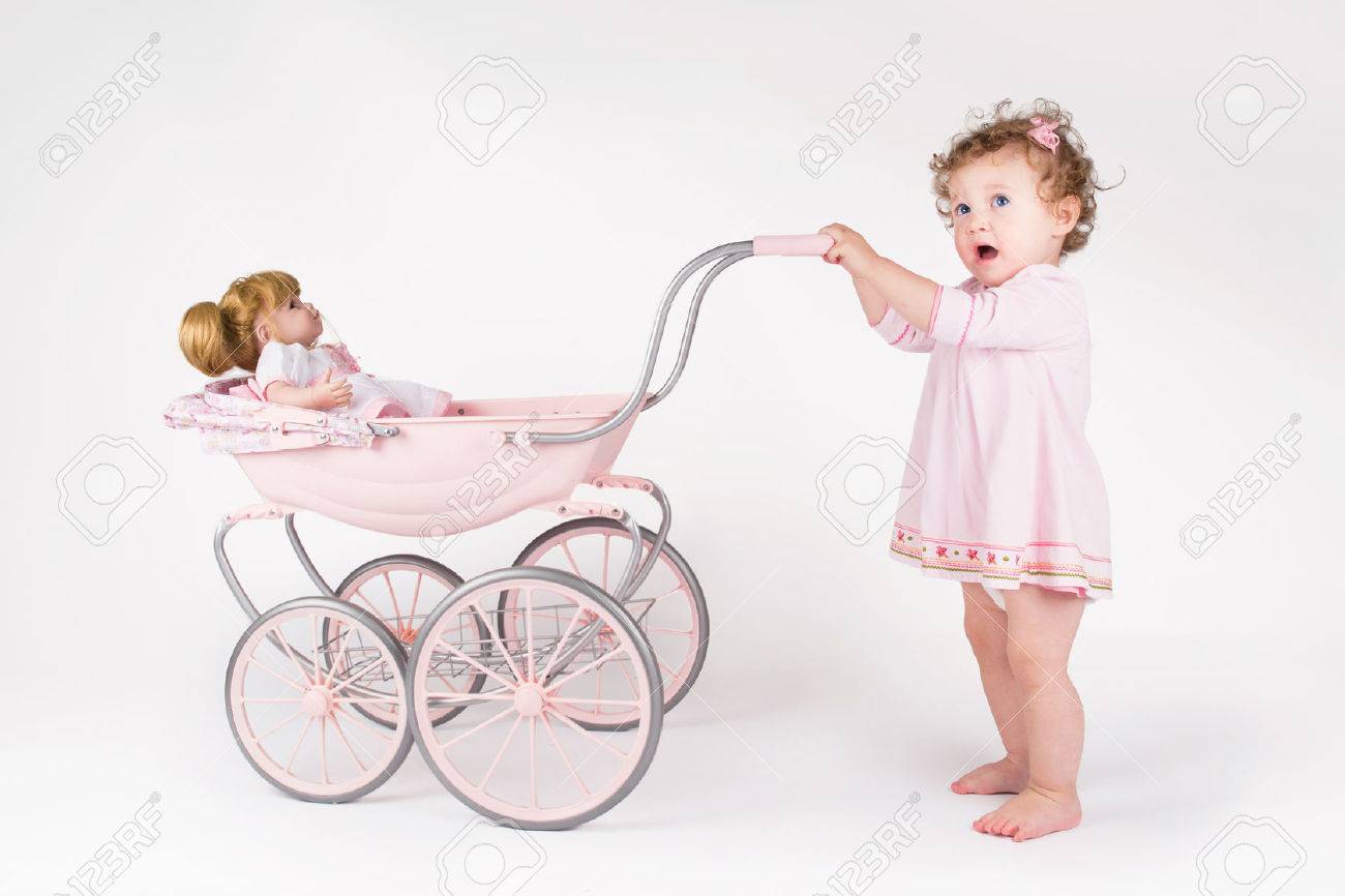 poussette petite fille
