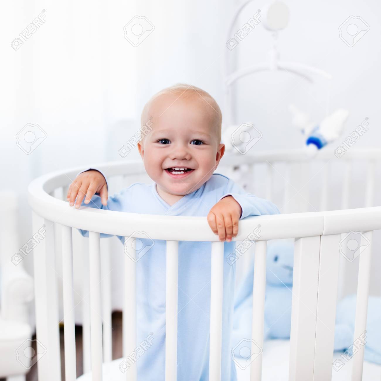 standing mobile baby