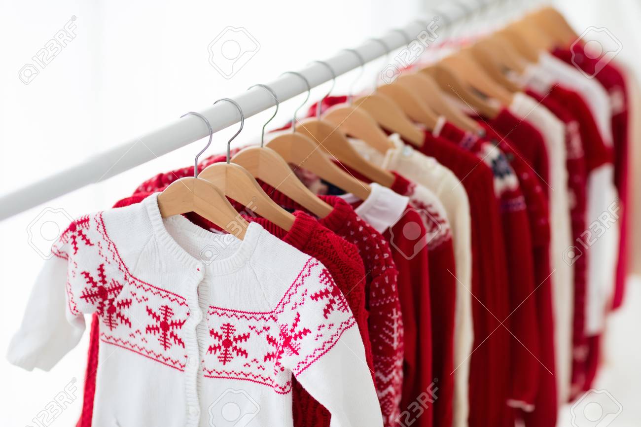 red christmas clothes