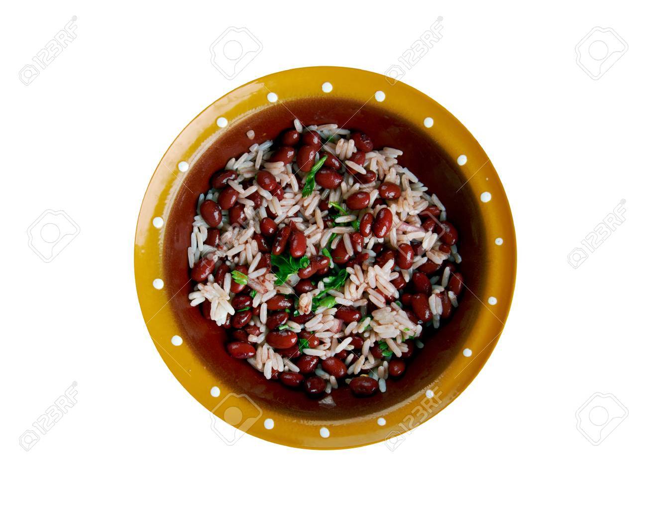 Moros Y Cristianos Famous Cuban Dish Version Of Rice And Beans Stock Photo Picture And Royalty Free Image Image 47861149