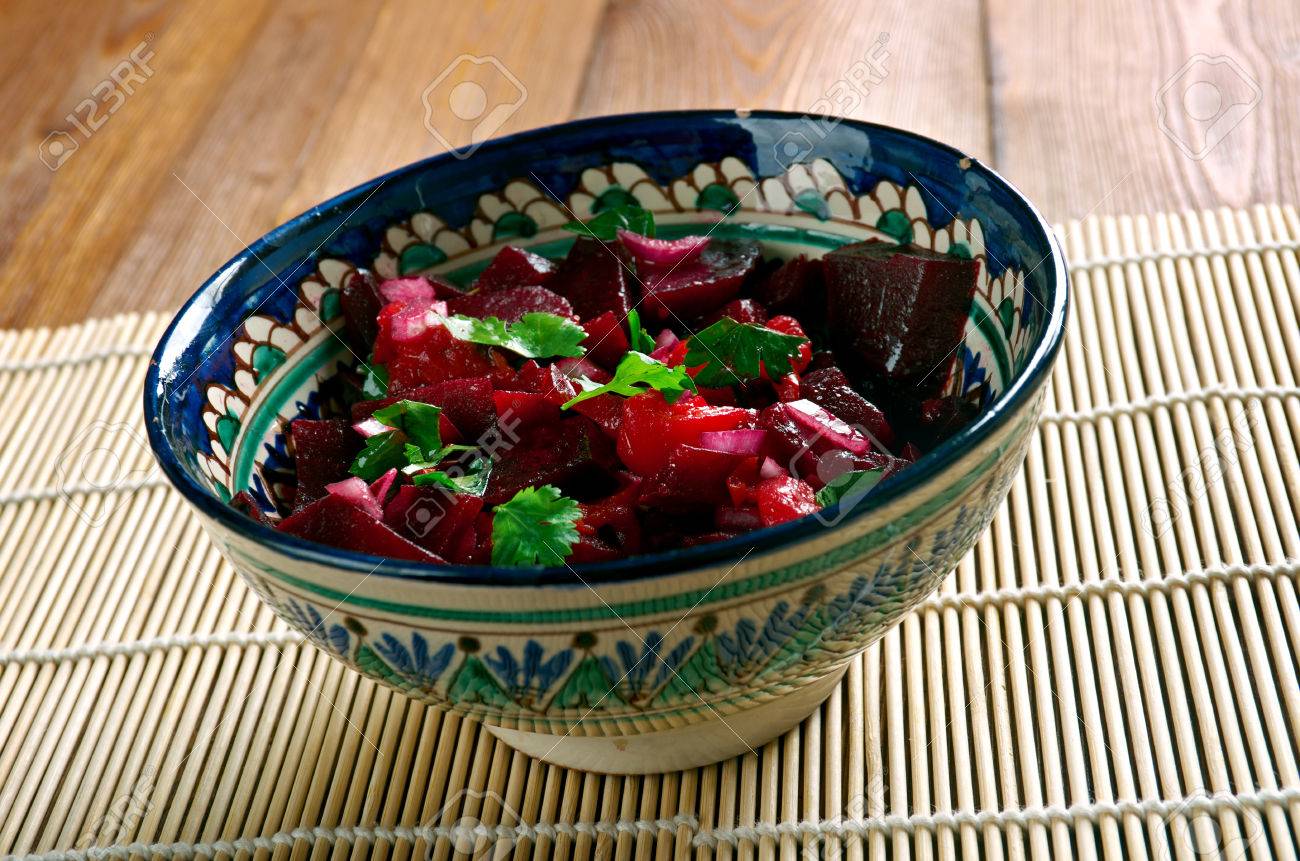 Moroccan Beet Salad Close Up Stock Photo Picture And Royalty Free Image Image 54195293