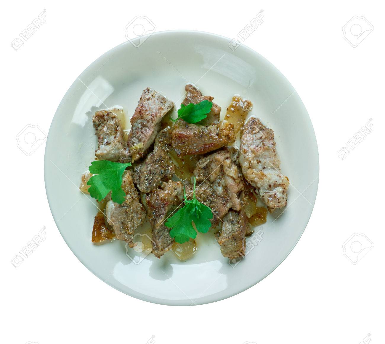 トリニ geera 豚肉が食欲をそそる 豚肉は クミンの種子とコショウだけ