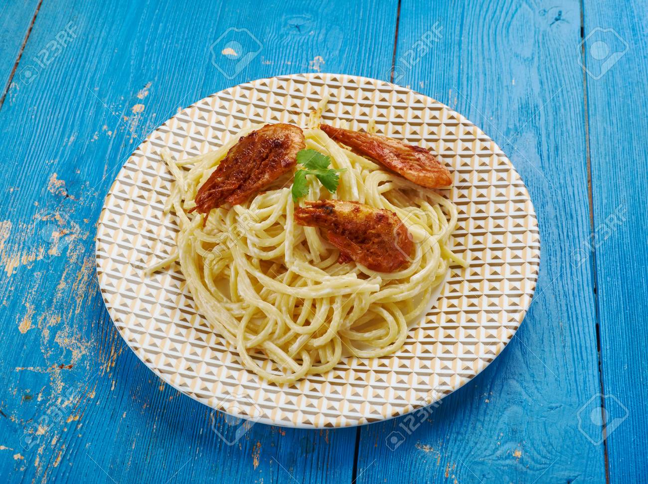 エビとアルフレドソースのギリシャ風パスタ ギリシャのエビアルフレド の写真素材 画像素材 Image エビとアルフレドソースのギリシャ風パスタ ギリシャのエビアルフレド の写真素材 画像素材 Image