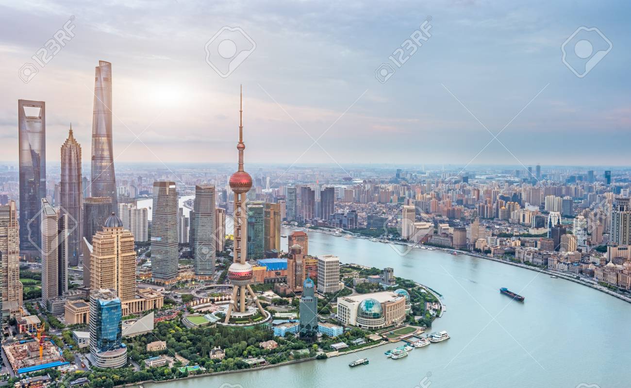 China aerial view China aerial view