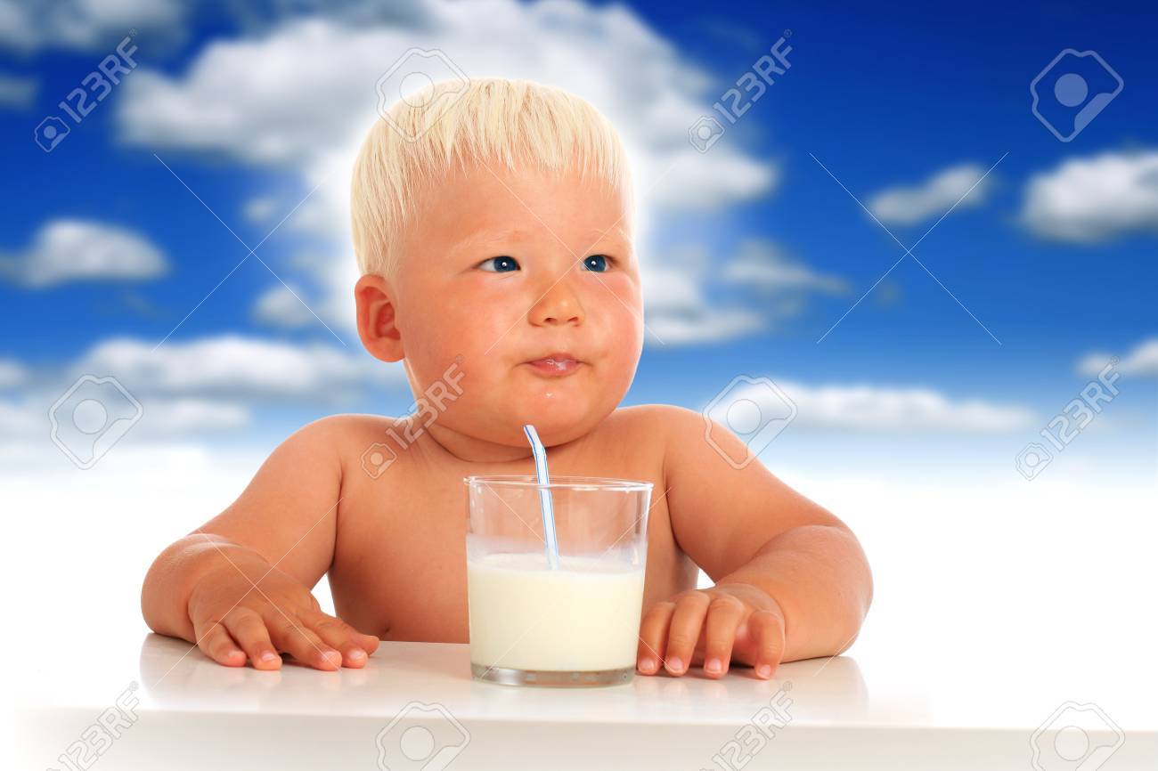 baby drinks