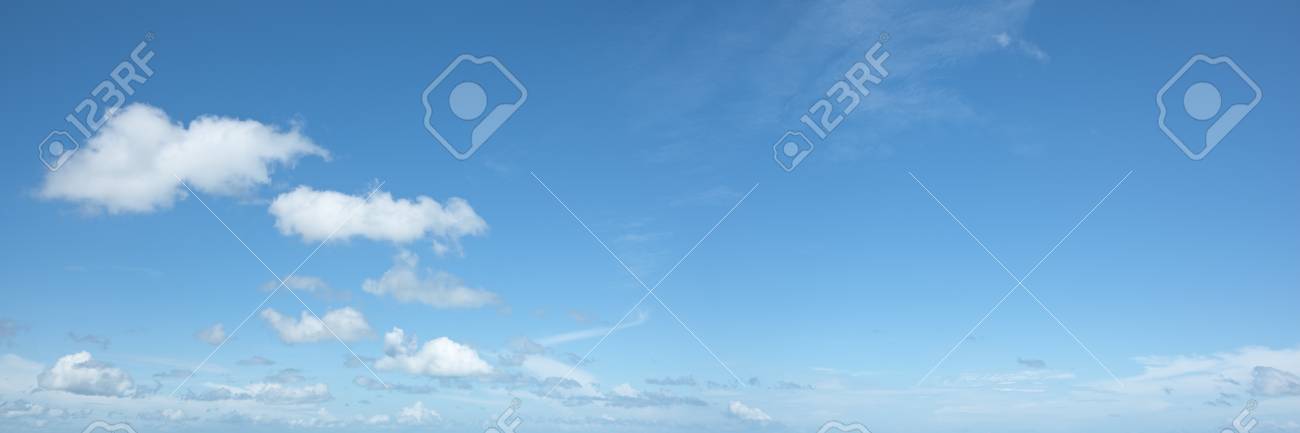高解像度で美しい空パノラマ の写真素材 画像素材 Image