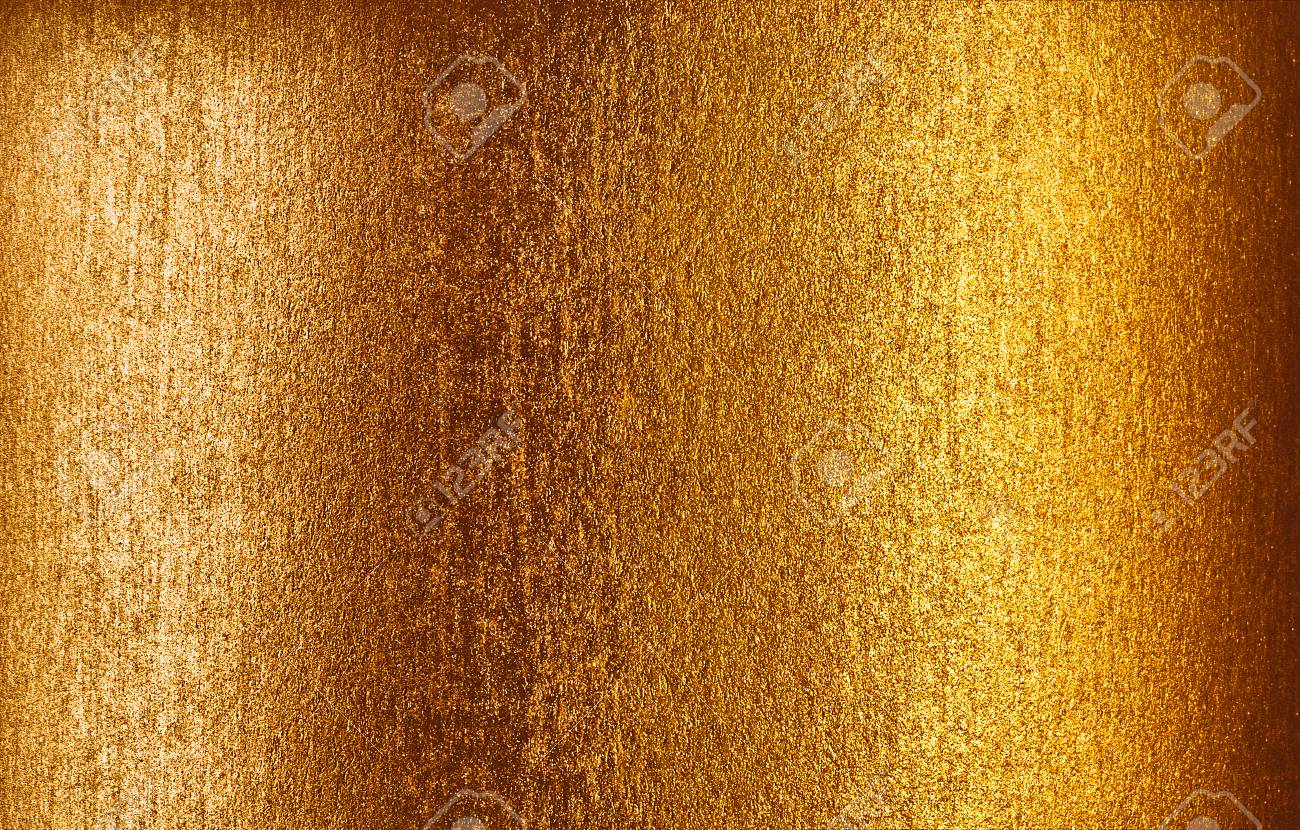 黄金のきらめきと輝く背景 金の壁紙 の写真素材 画像素材 Image