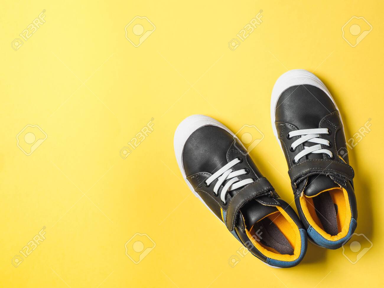 kids mustard shoes