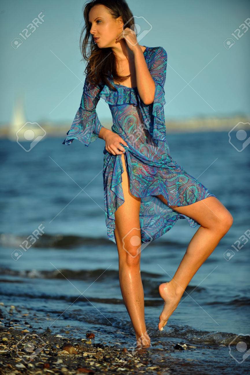 robe transparente au soleil